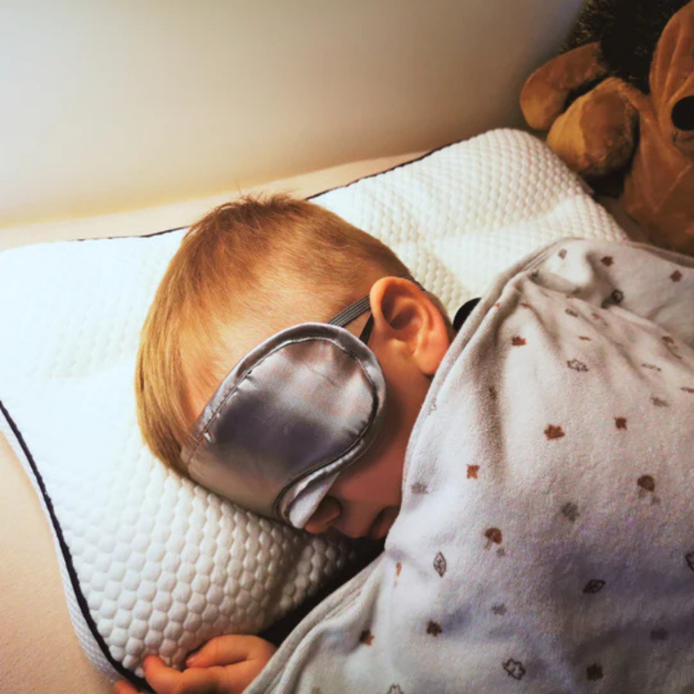 FLUFFY CLOUD - Oreiller cervical pour enfants en Coton Anti-Bactérien et Respirant.