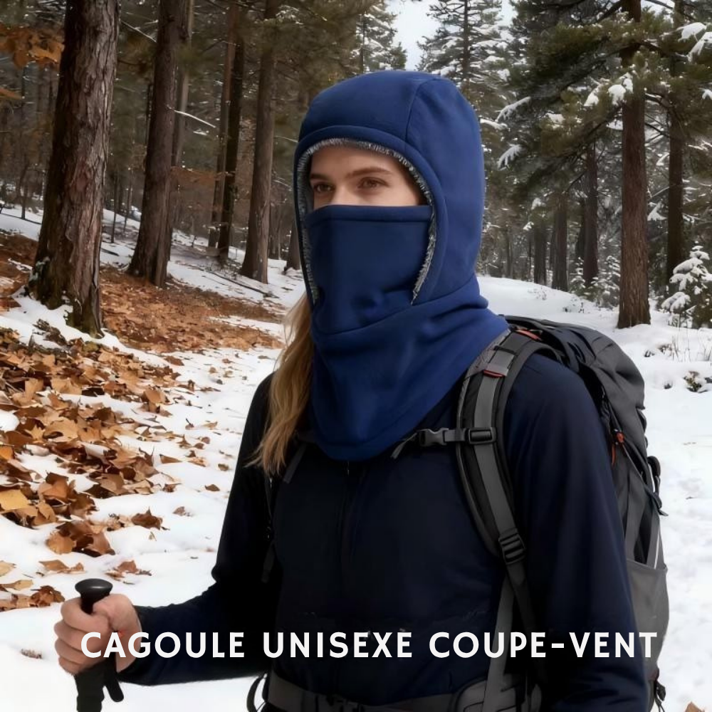 Cagoule unisexe coupe-vent et chaude - NORALEX
