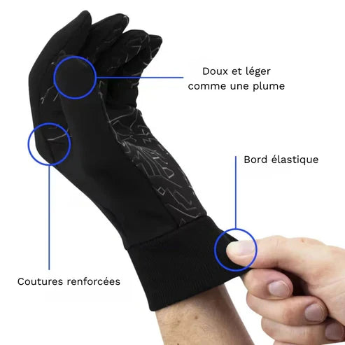 Thermo-Sense Pro | Gants termo-tactiles d'hiver