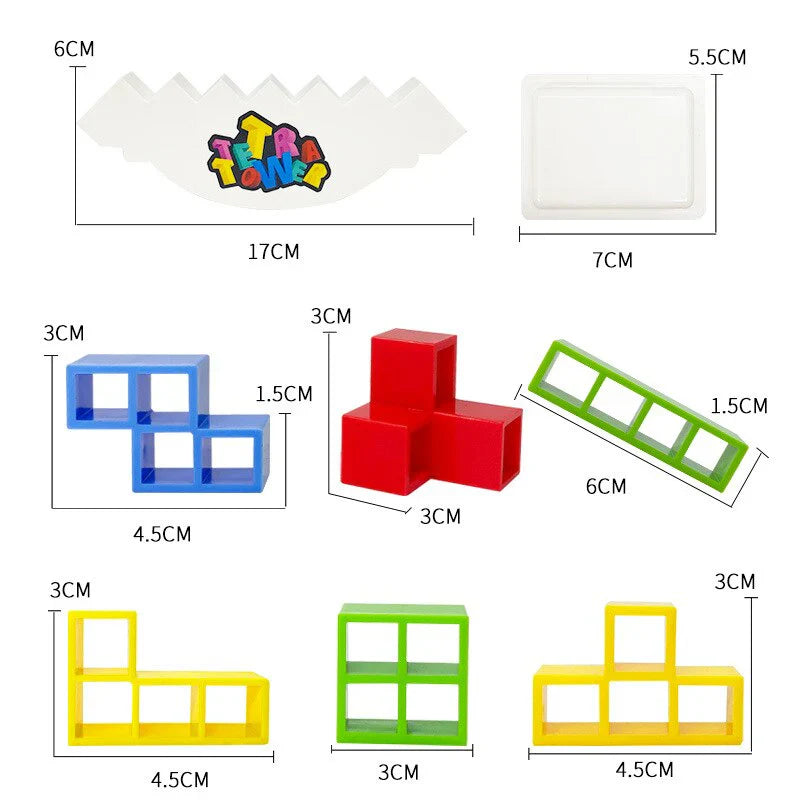 Tour Tetris sur Balancier - Tetra™