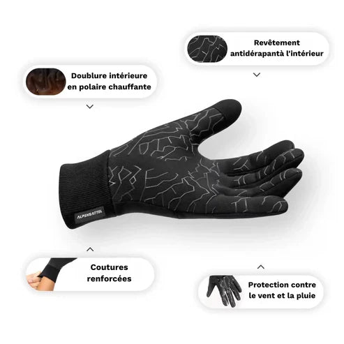 Thermo-Sense Pro | Gants termo-tactiles d'hiver