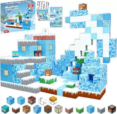 Blocs de jeu magnétiques qui Stimule et Apaise |MAGNETIX