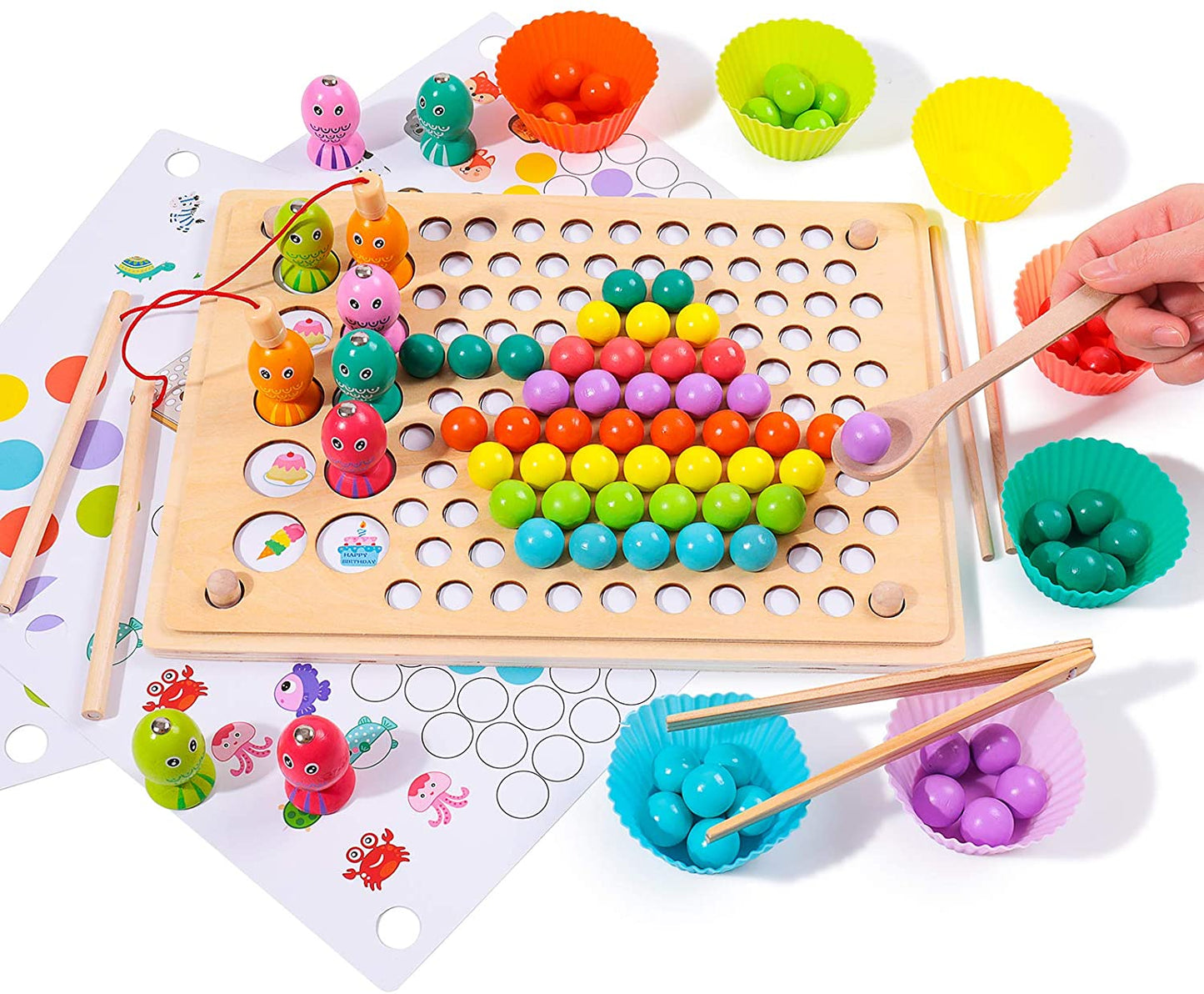 ToyFishing™ - Tableau de Puzzle de Jeu de Perles