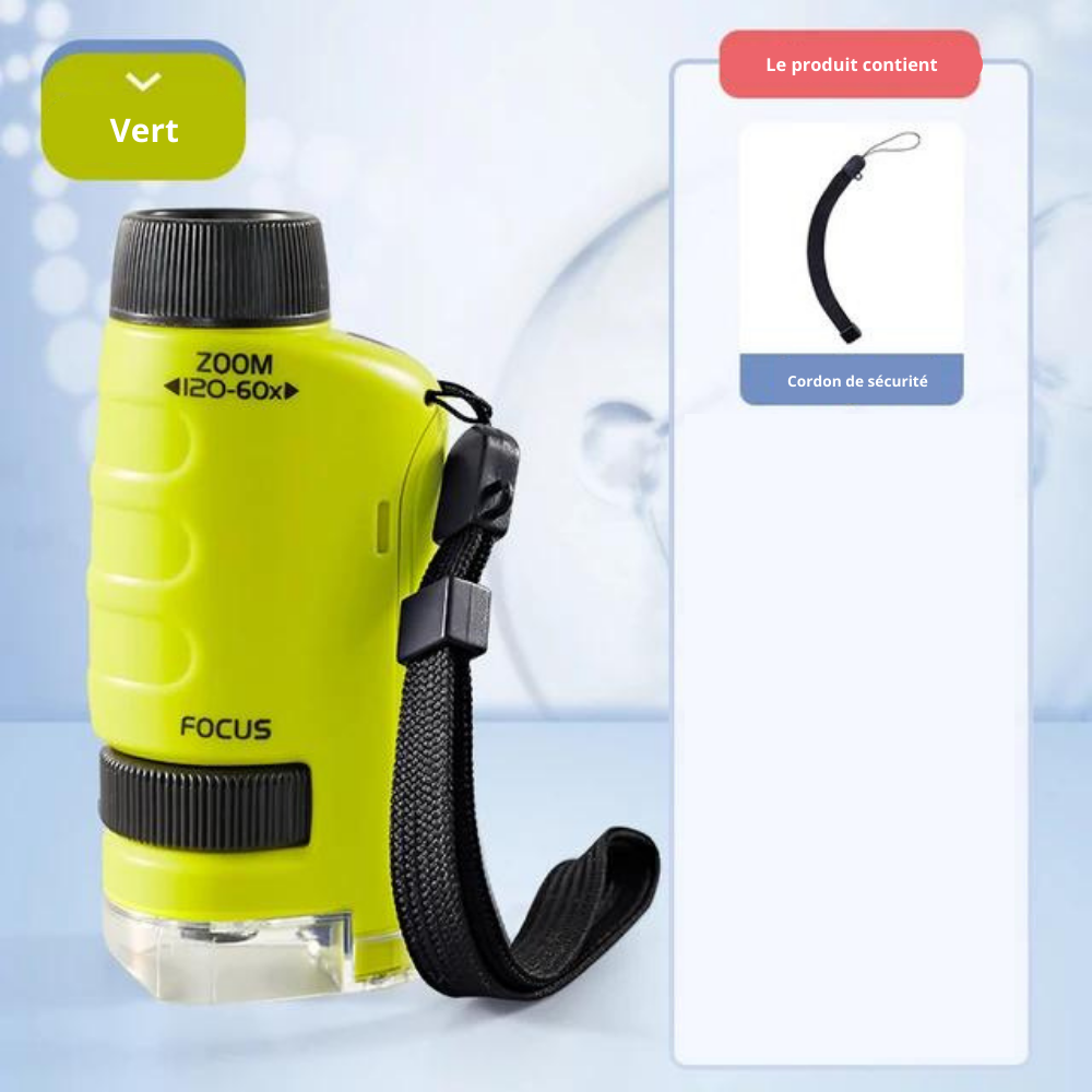 Meltiscope™️ - Le  microscope de poche pour explorer le monde