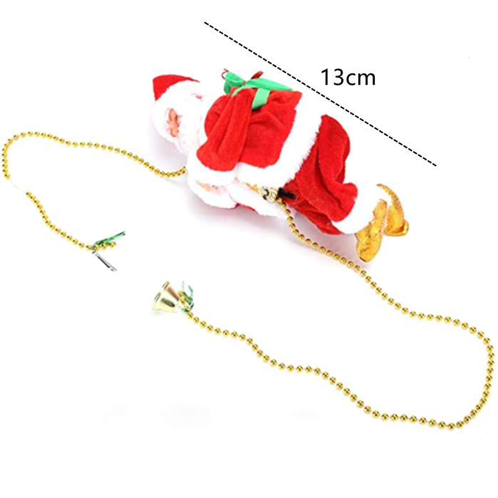 Santa Rise™ | Père Noël électrique grimpant sur Une échelle de Corde
