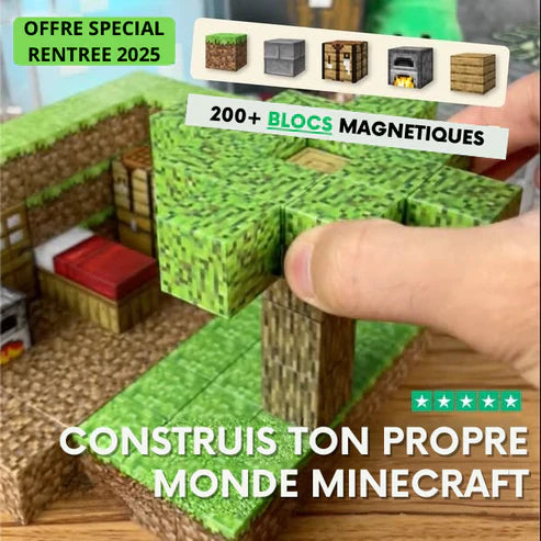 Blocs de jeu magnétiques qui Stimule et Apaise |MAGNETIX