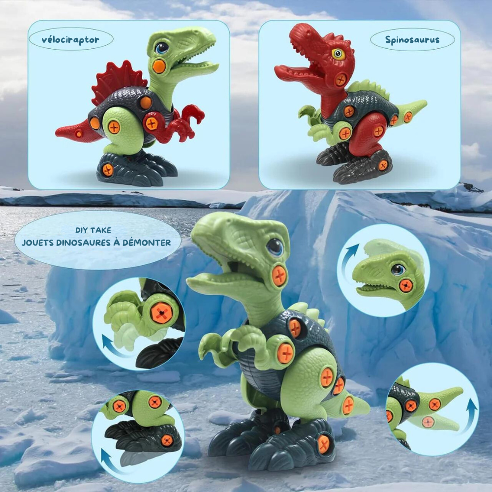 DINOTOR™ - Jeu de construction de dinosaures