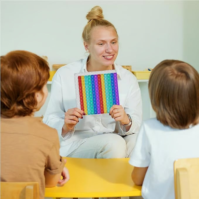 Boardtoy - Jeu de Pratique des Tables de Multiplication 12x12 Portable