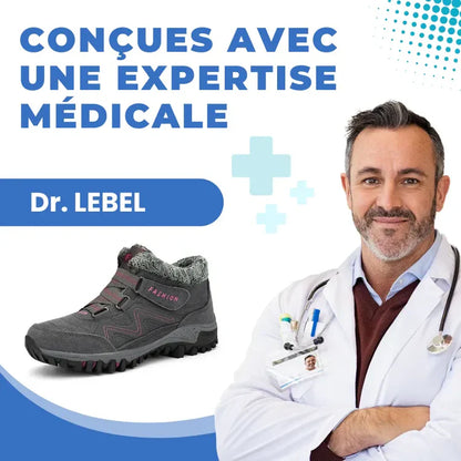 AlperBoots™ - Bottes orthopédiques de Randonnée d'Hiver Fourrées