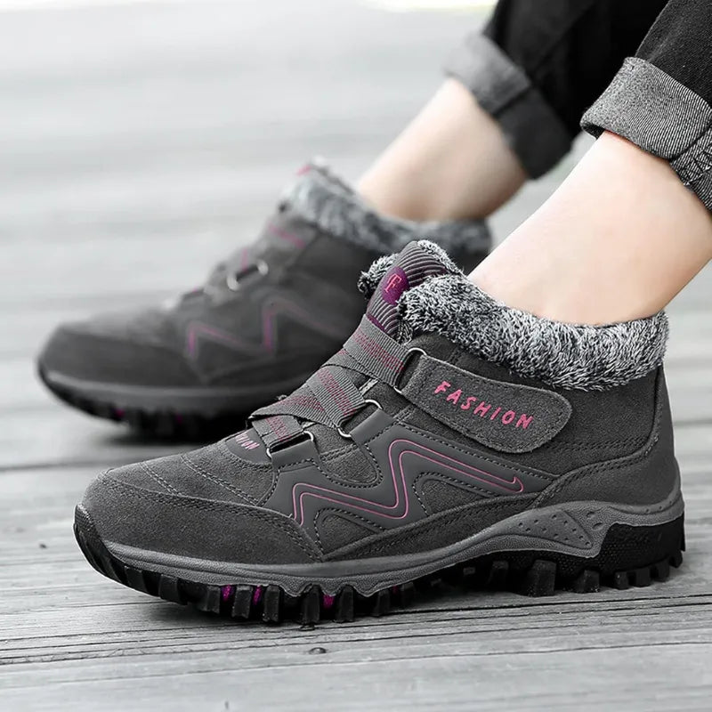 AlperBoots™ - Bottes orthopédiques de Randonnée d'Hiver Fourrées