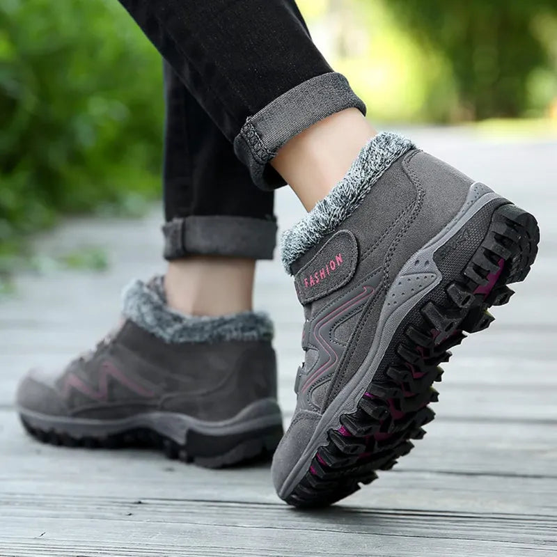 AlperBoots™ - Bottes orthopédiques de Randonnée d'Hiver Fourrées