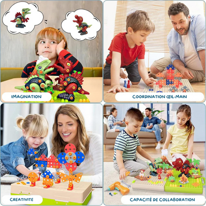 DINOTOR™ - Jeu de construction de dinosaures