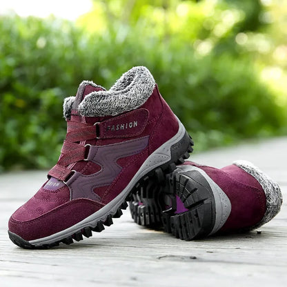 AlperBoots™ - Bottes orthopédiques de Randonnée d'Hiver Fourrées