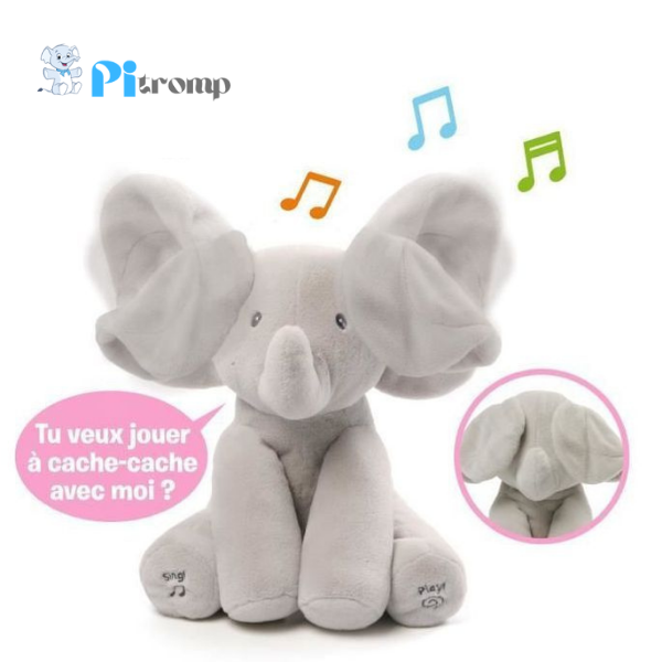 Pitromp™ | la peluche éléphant qui parle et chante