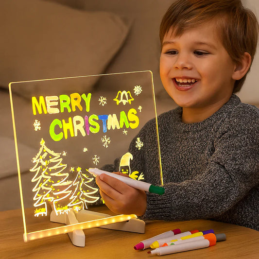 Lumiboard - Tableau de Dessin Lumineux à LED pour Enfants