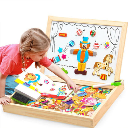 Magnetic Puzzle™- Planche à dessin magnétique pour enfants.