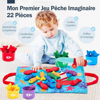Calmi'Pêche™ — Kit Montessori de Pêche et de Tri