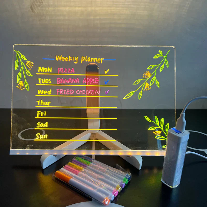 Lumiboard - Tableau de Dessin Lumineux à LED pour Enfants