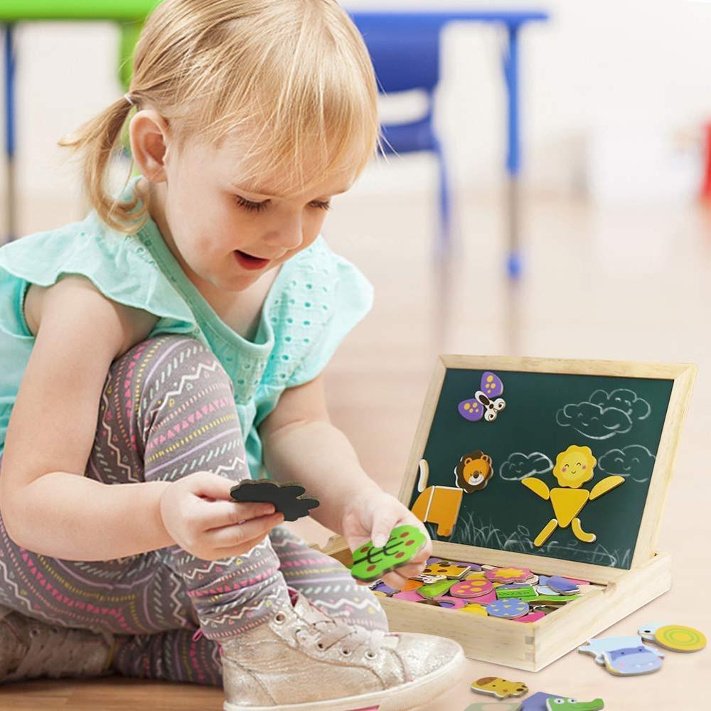 Magnetic Puzzle™- Planche à dessin magnétique pour enfants.