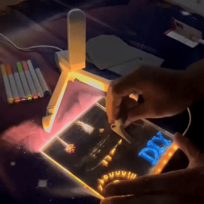 Lumiboard - Tableau de Dessin Lumineux à LED pour Enfants