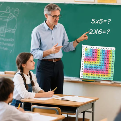 Boardtoy - Jeu de Pratique des Tables de Multiplication 12x12 Portable