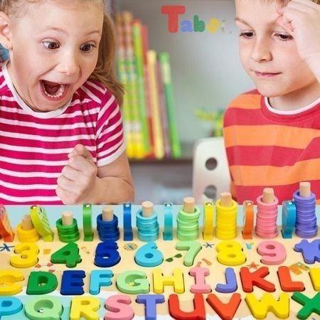 Tabs™ - Puzzle éducatif alphanumérique
