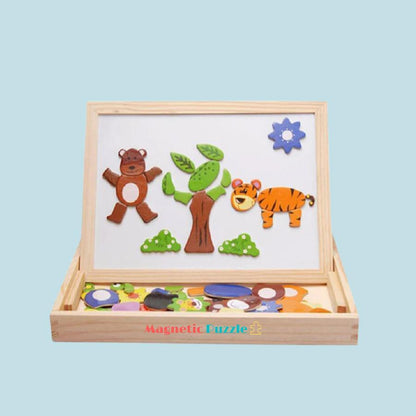 Magnetic Puzzle™- Planche à dessin magnétique pour enfants.