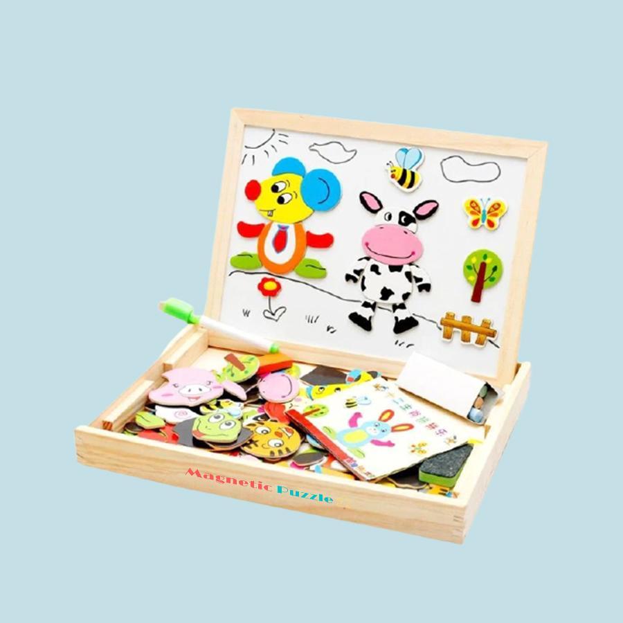 Magnetic Puzzle™- Planche à dessin magnétique pour enfants.