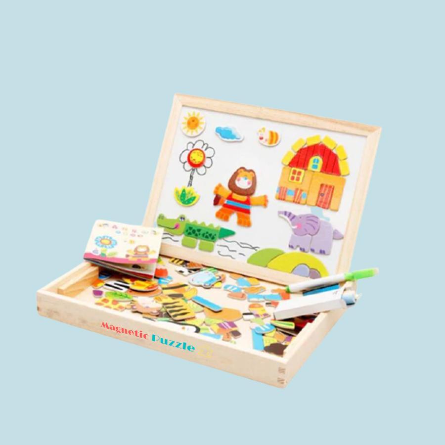 Magnetic Puzzle™- Planche à dessin magnétique pour enfants.
