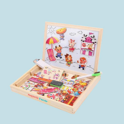 Magnetic Puzzle™- Planche à dessin magnétique pour enfants.