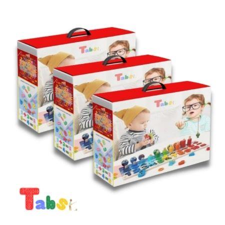 Tabs™ - Puzzle éducatif alphanumérique