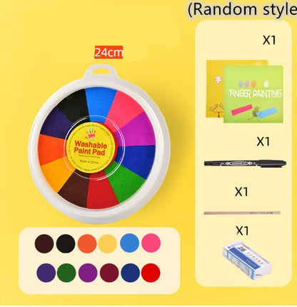 Painty - Kit de Peinture au Doigt Ludique et Créatif